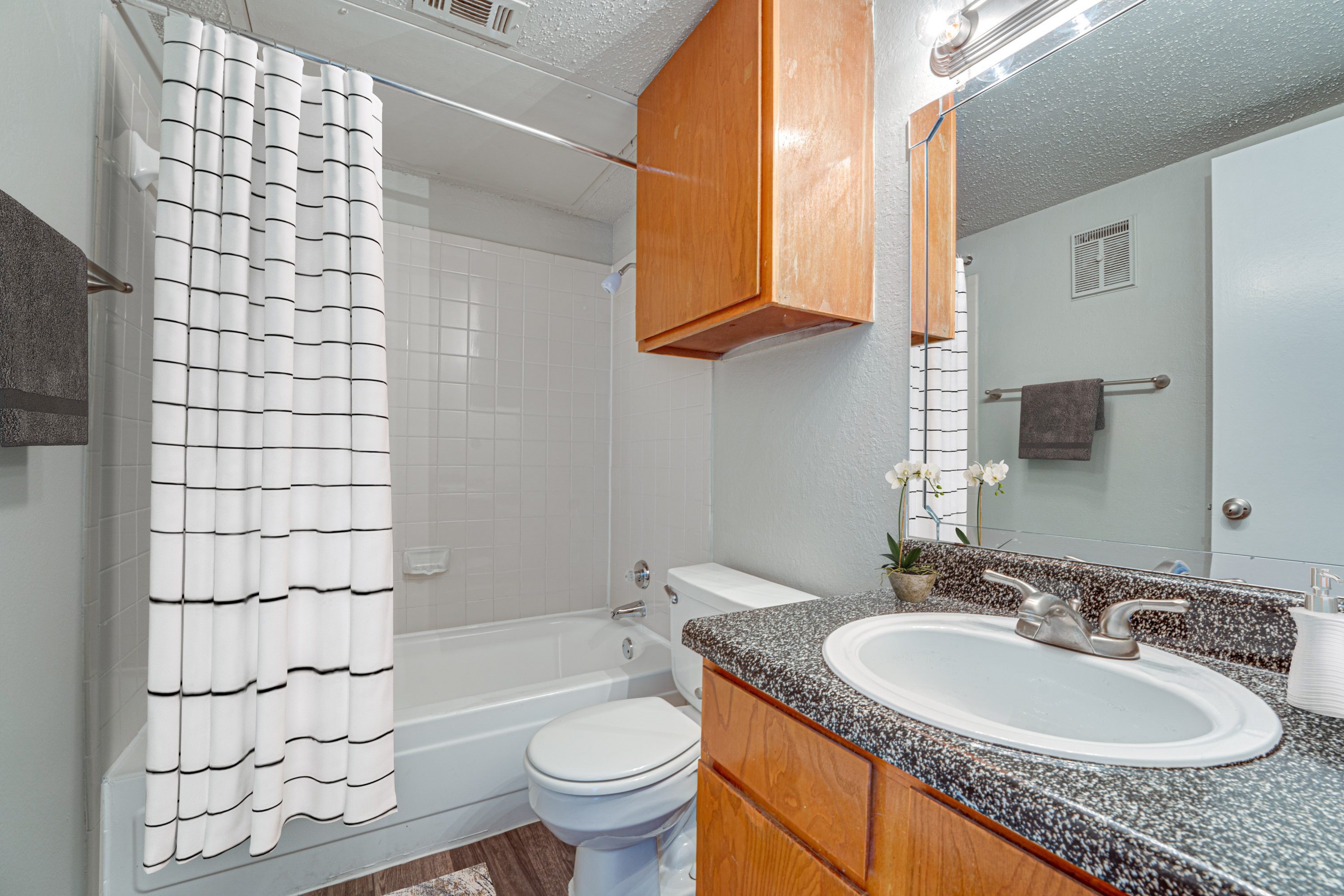 Classic Bathroom at Bardin Oaks Apartments, Arlington
